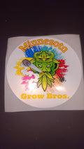 Minnesota Grow Bros. Sticker